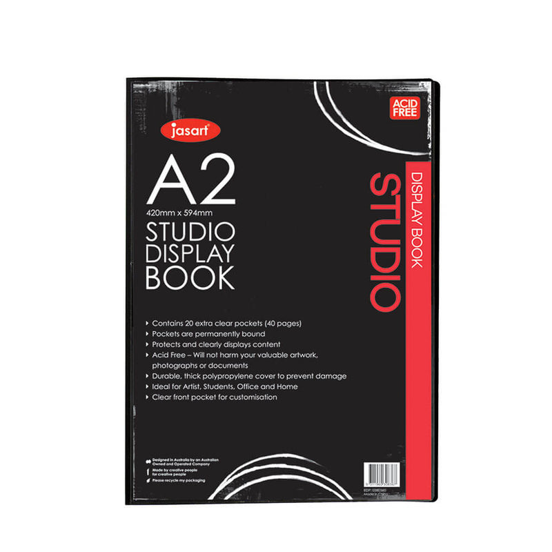 Jasart Display Book Black (20 sivua)