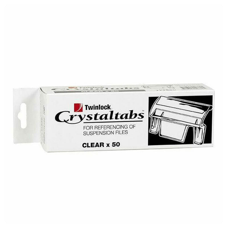 Crystalfile -indeksi -välilehdet kirkas 50pk