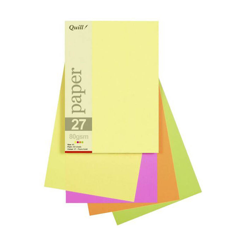 Quill -paperi 80 gsm A5 -valikoima (25 pk)