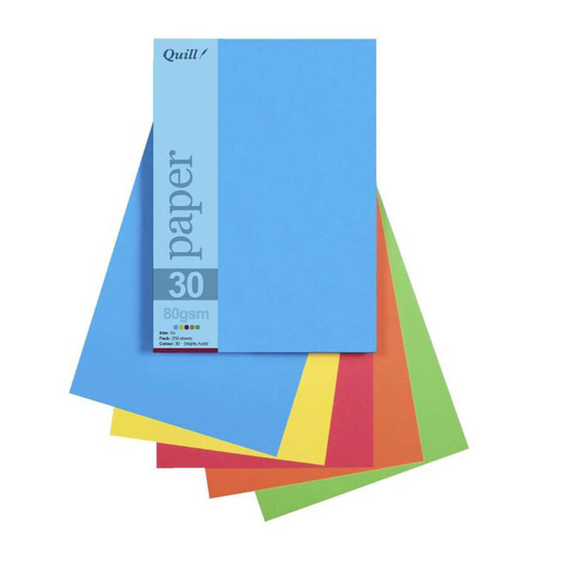 Quill -paperi 80 gsm A5 -valikoima (25 pk)