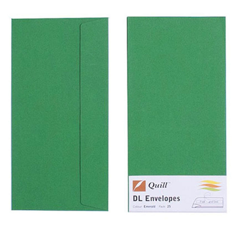 Quill -kuvert 25PK 80GSM (DL)