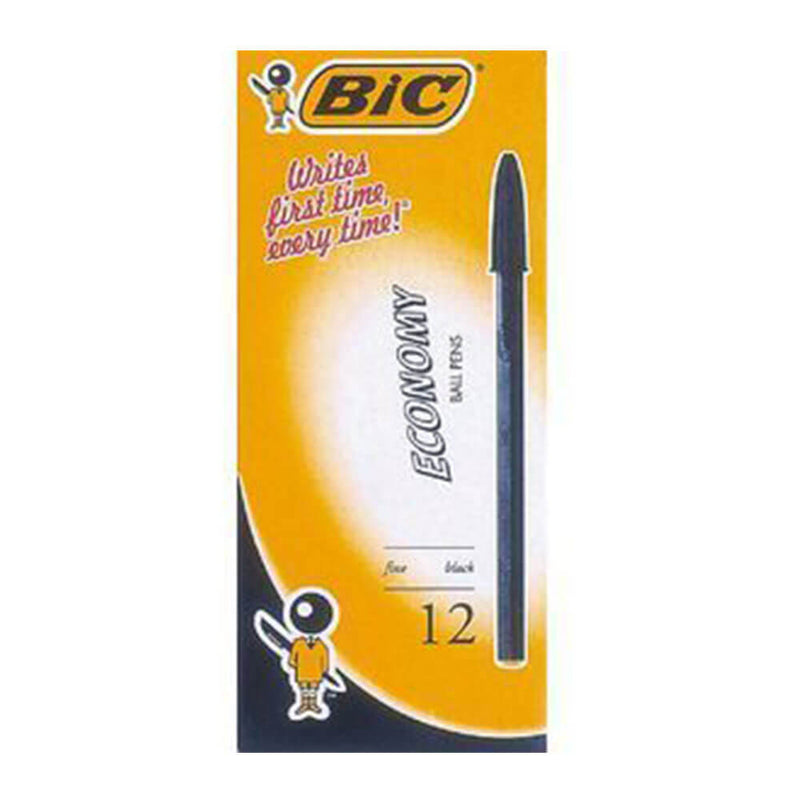 BiC Economy Medium Kugelschreiber (12/Karton)