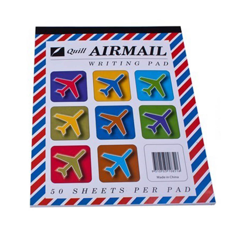 Quill Airmail hallitsi kirjoituslevyä (50 arkkia)