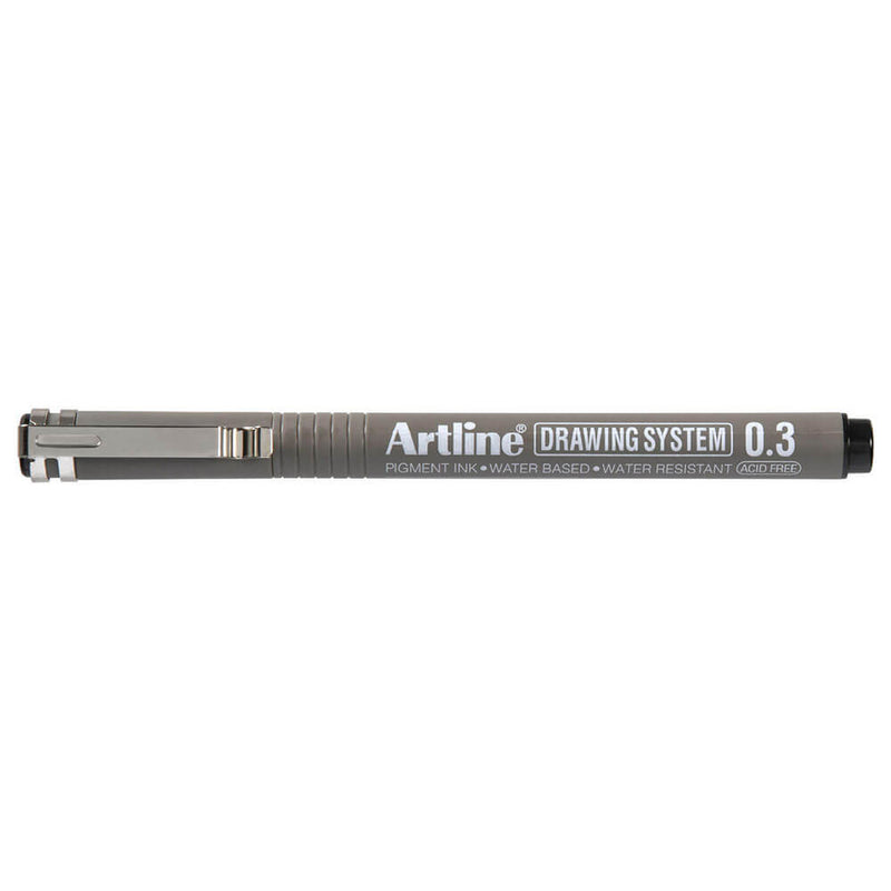 Artline Drawing System Pen 12st (svart)