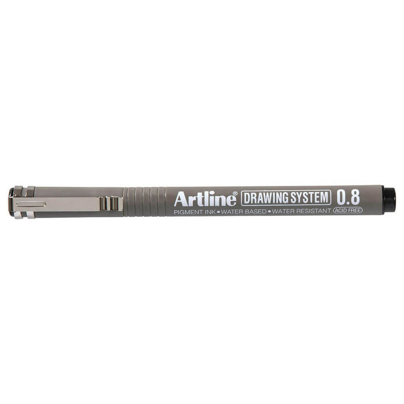  Artline Drawing System Pen 12 Stück (Schwarz)