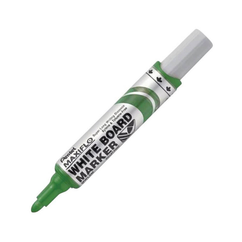 Pentel Maxiflo Bullet Tip Whiteboard Marker 12st