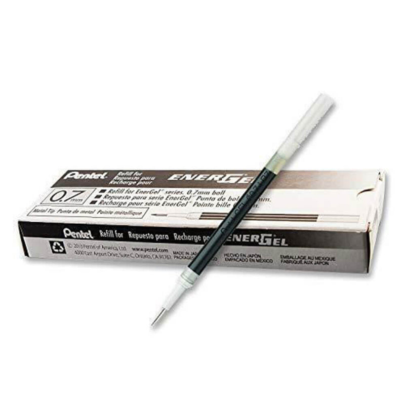 Pentel Energel 0,7 mm: n nestegeelikynän täytä 12kpl