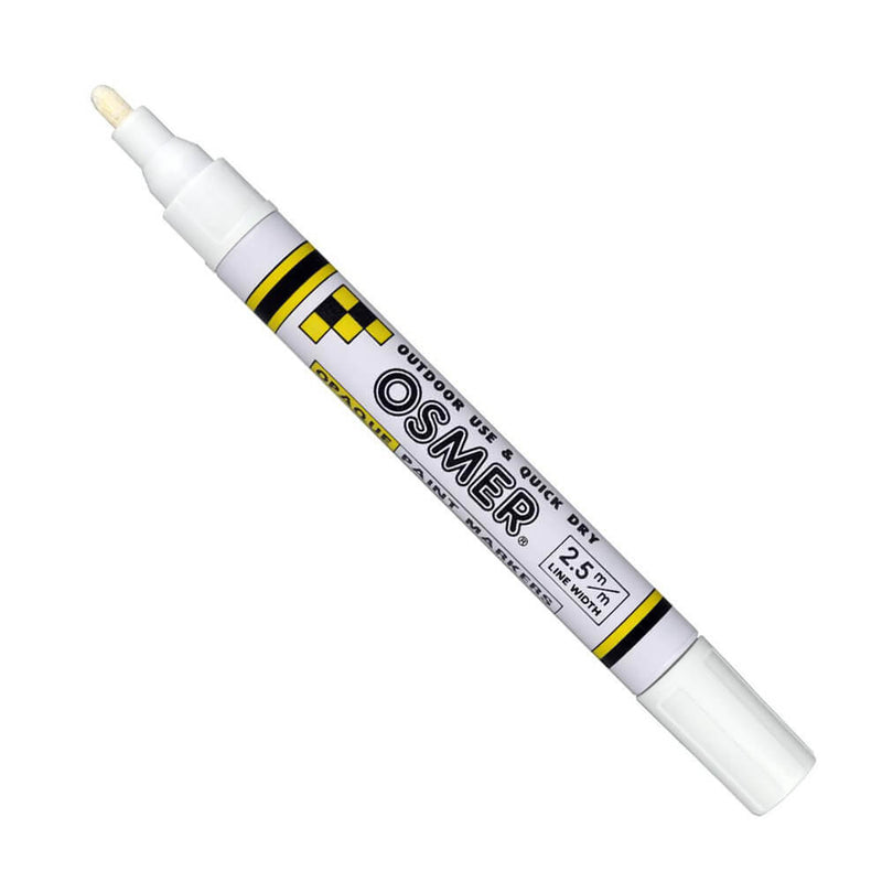 Osmer Paint Marker 12kpl (valkoinen)