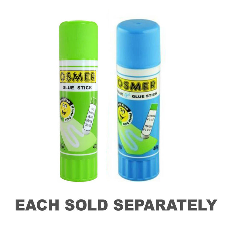 Osmer Glue Stick 40g (Pack of 10)