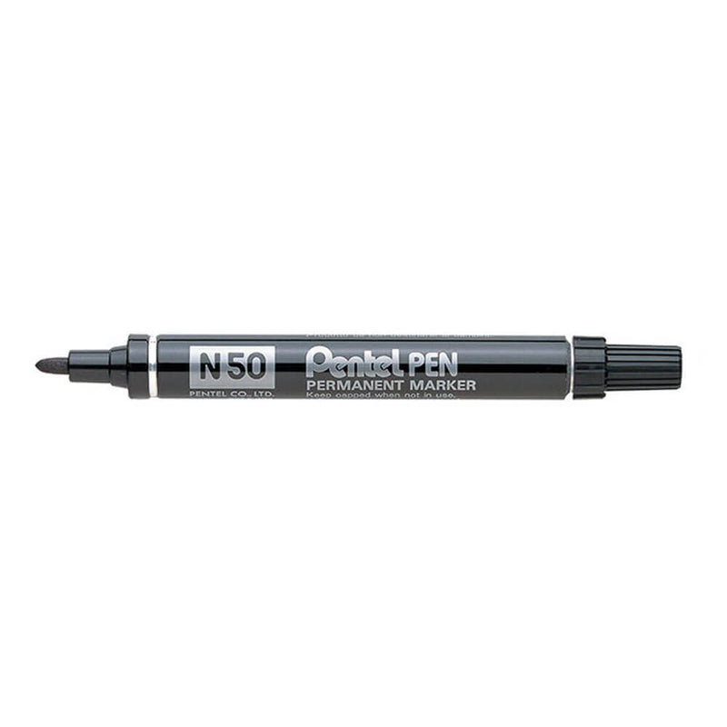 Pentel N50 Bullet Tip pysyvä merkki 12kpl