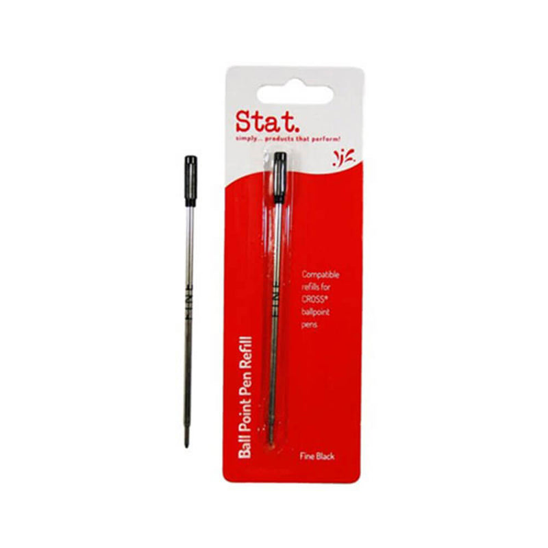 Stat Cross Ballpoint penna påfyllning Fine (paket med 10)