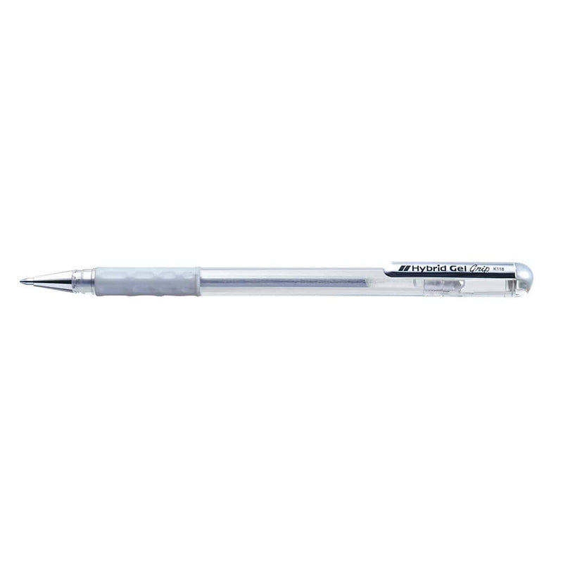 Pentel Hybrid Gel Grip Rollerball Pen (låda med 12)