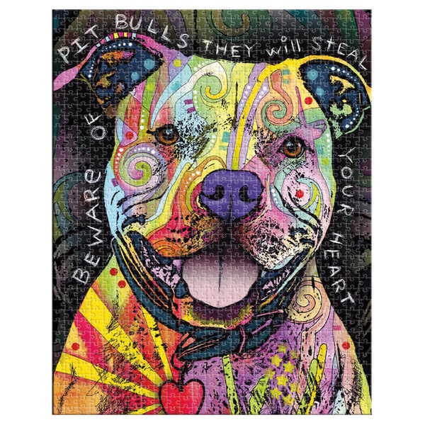 Dean Russo Pit Bull 500pc Aquarius Select Puzzle