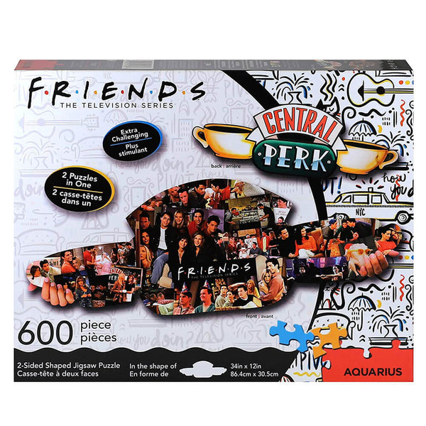 Friends Central Perk & Collage 600pc Double Sided Puzzle