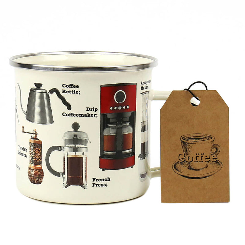 Gift Republic Camping-Tasse aus Emaille