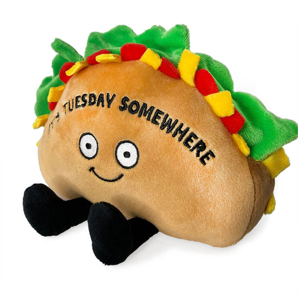 Punchkins It's Tuesday Somewhere Taco Plush